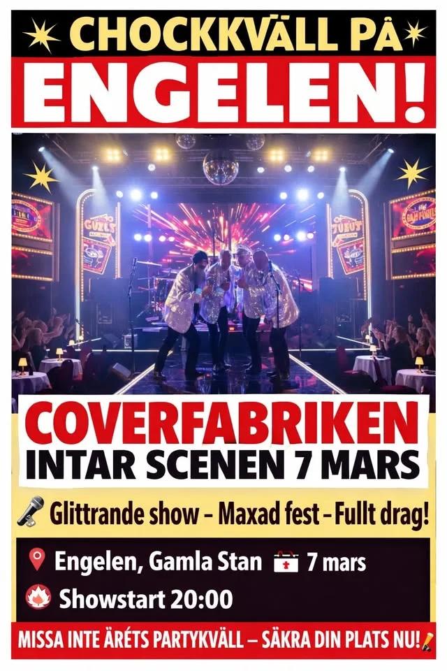 🎤✨ COVERFABRIKEN INTAR SCENEN 7 MARS ✨🎤