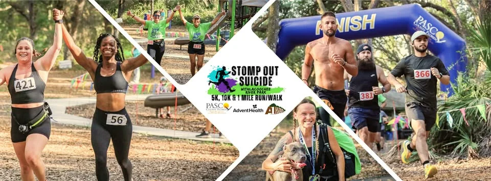 5th Annual Stomp out Suicide 10k, 5k and 1 Mile Trail Run Presented by AdventHealth