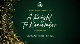2026 A Knight to Remember Gala