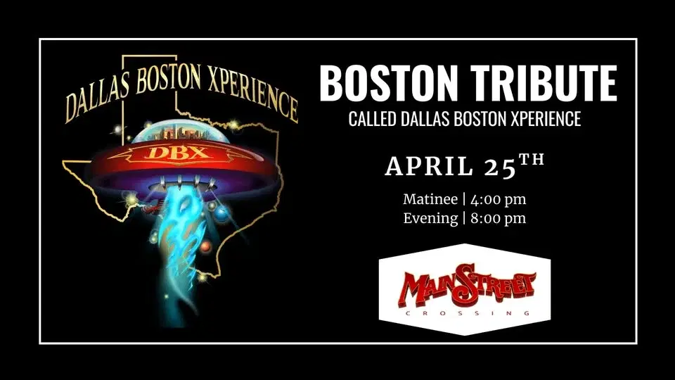 Boston Tribute called Dallas Boston Xperience | LIVE at Main Street Crossing