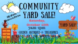 Community Yard Sale!!