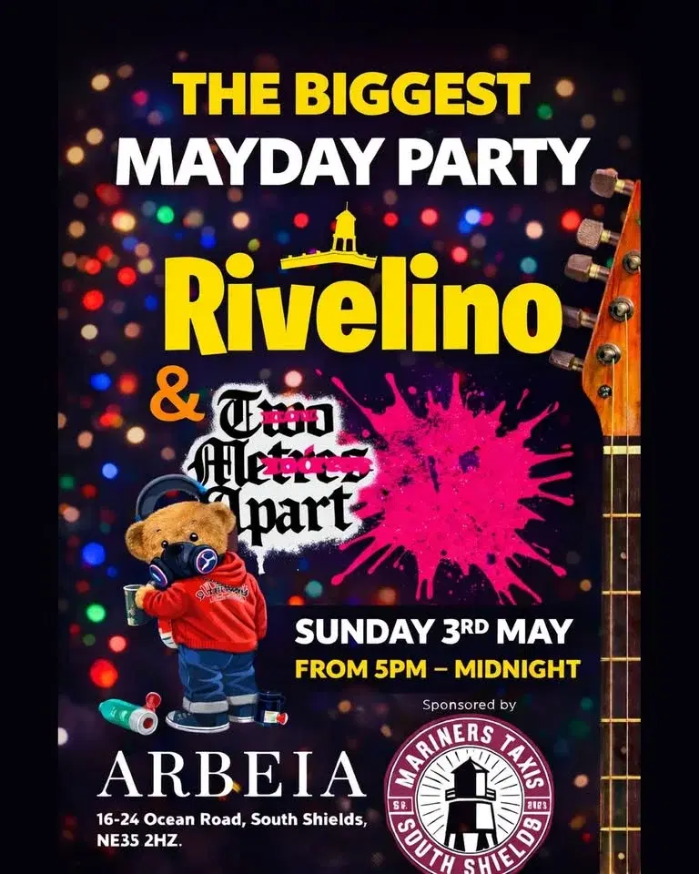 Rivelino & Two Metres Apart @ Arbeia Bar