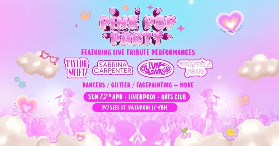 The Pink Pop Party Is Coming To Liverpool!