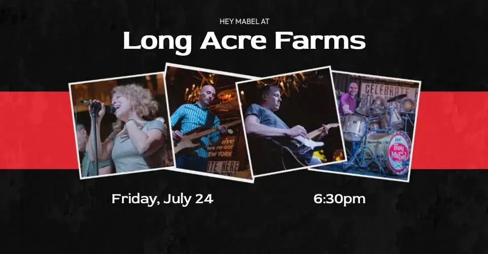 Hey Mabel at Long Acre Farms and JD Wine Cellars