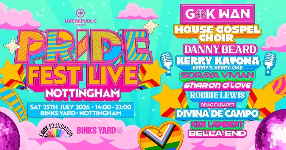 GOK WAN, DANNY BEARD Pride Fest Live 2026!