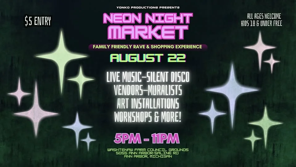 Neon Night Market