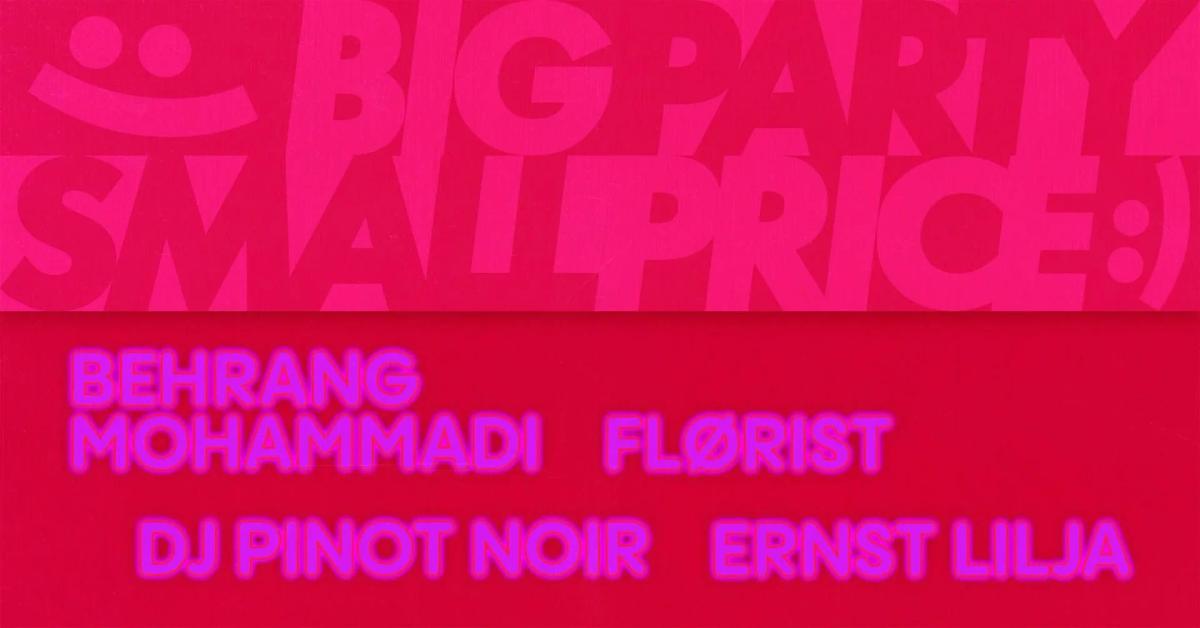 Big Party Small Price #3 🎉🪩 at Trädgården
