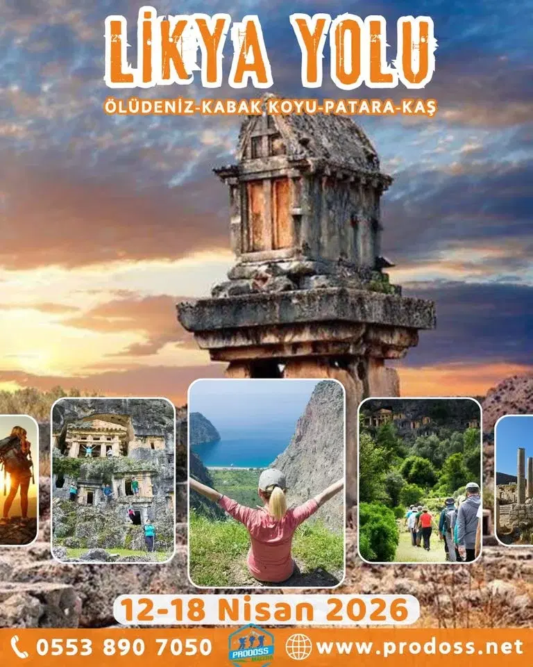 Prodoss LİKYA YOLU 1. Etap (Ölüdeniz-Kaş Arası) Doğa Yürüyüşü