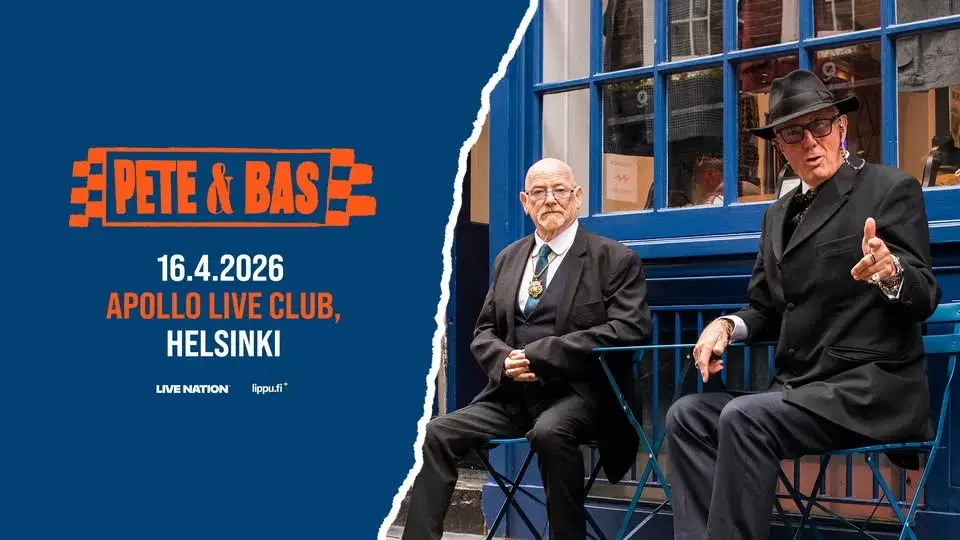 Pete & Bas (UK), Apollo Live Club, Helsinki 16.4.2026