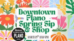 Downtown Plano Spring Market