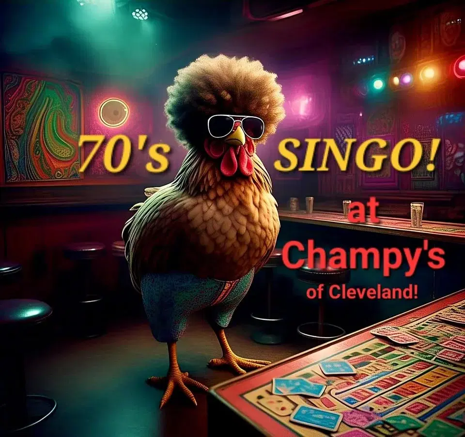 70's SINGO at CHAMPY'S of Cleveland!