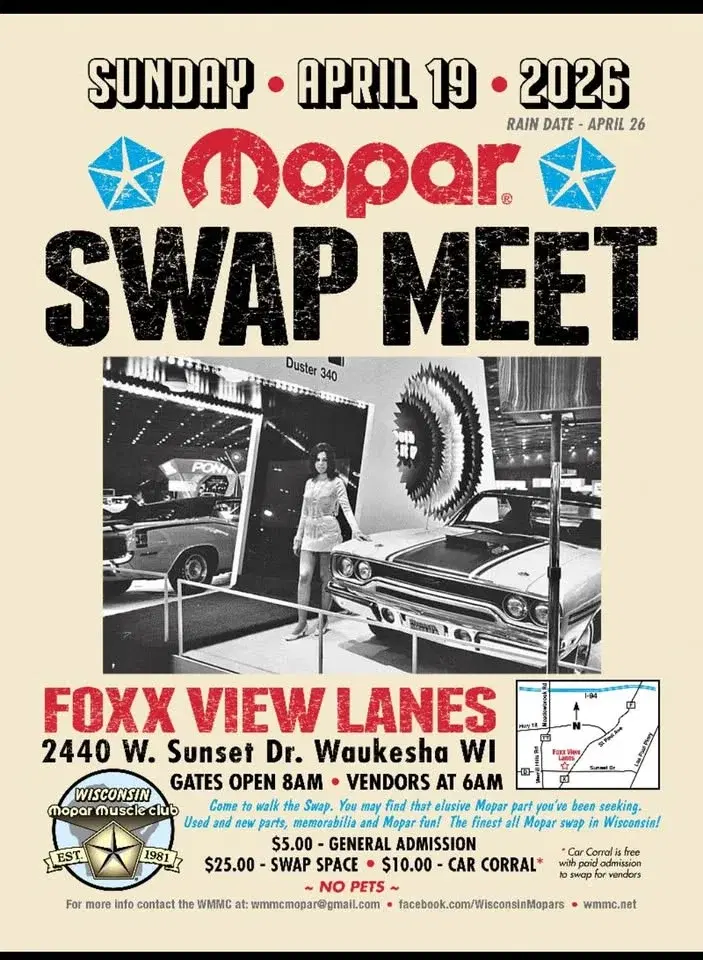 WMMC's 2026 Spring Swap Meet!