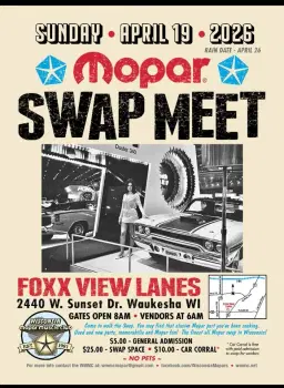 WMMC's 2026 Spring Swap Meet!