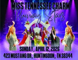 Miss Tennessee Charm Runway Stars Beauty Pageant