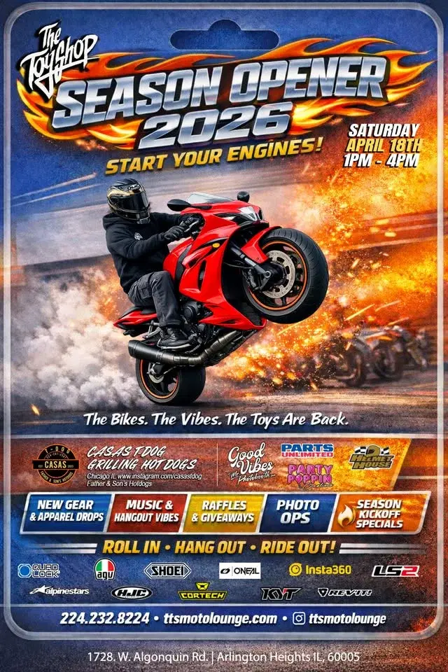 THE TOY SHOP SEASON OPENER 2026 MEET SATURDAY APRIL 18TH 1PM - 4PM
