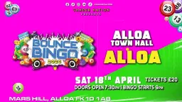 Bounce Bingo @ ALLOA TOWN HALL