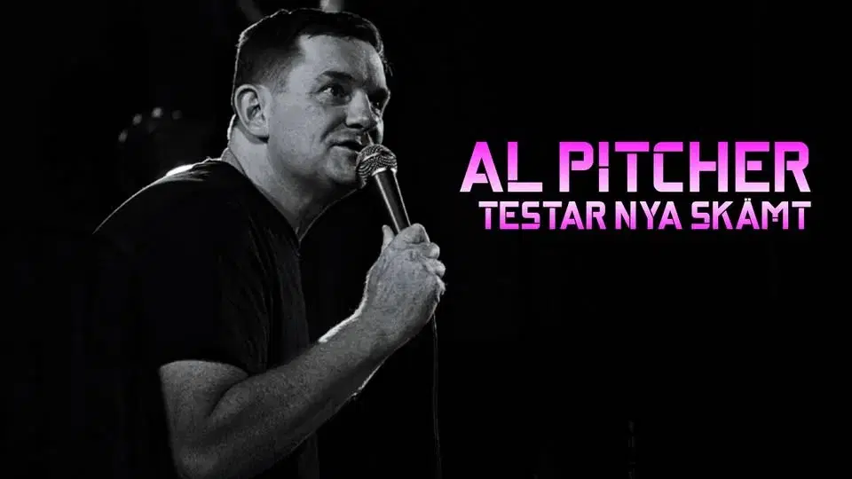 *Slutsålt* Al Pitcher – Testar nya skämt • 17/4 • Sölvesborg