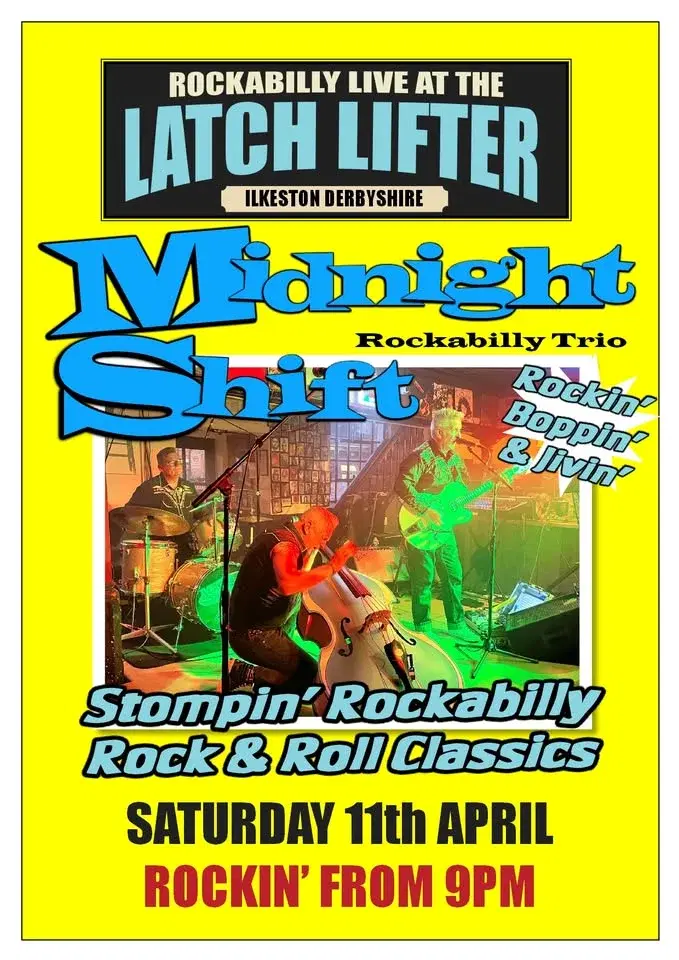 Midnight Shift Rockabilly Trio @ The Latch Lifter