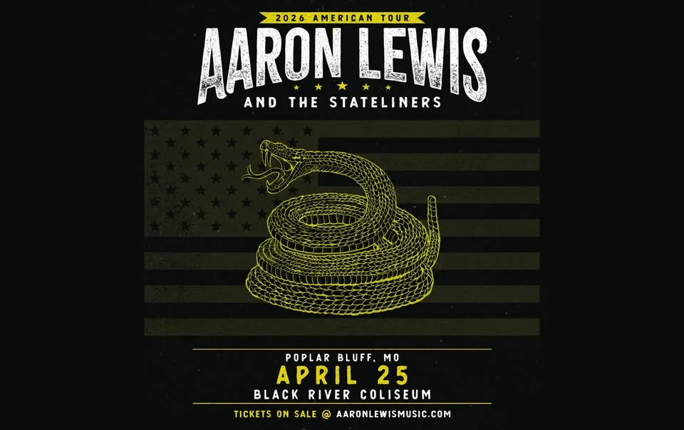 Aaron Lewis & The Stateliners- 2026 American Tour