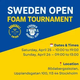 Sweden Open Foam Tournament