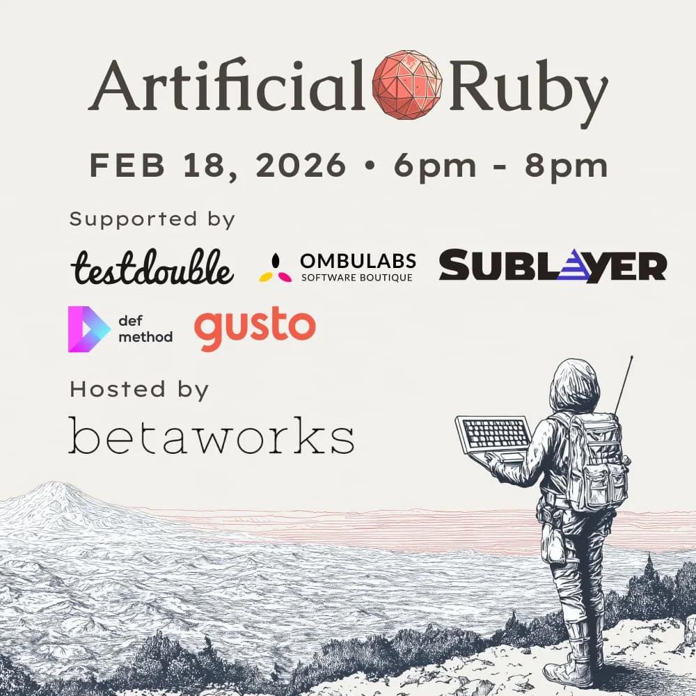 ArtificialRuby.ai NYC: February