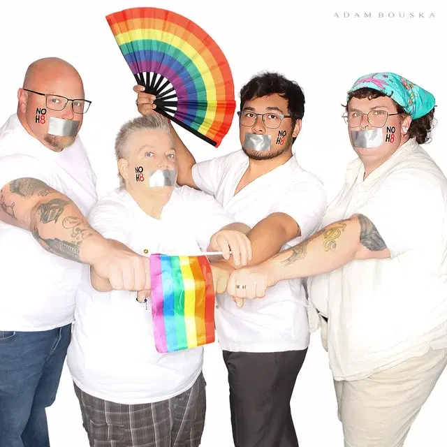 NOH8 Photo Shoot in Aurora, IL
