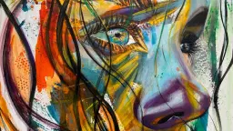 'Abstract Portrait' Sip & Paint