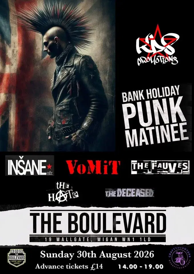 Bank Holiday Punk Matinee