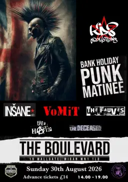 Bank Holiday Punk Matinee