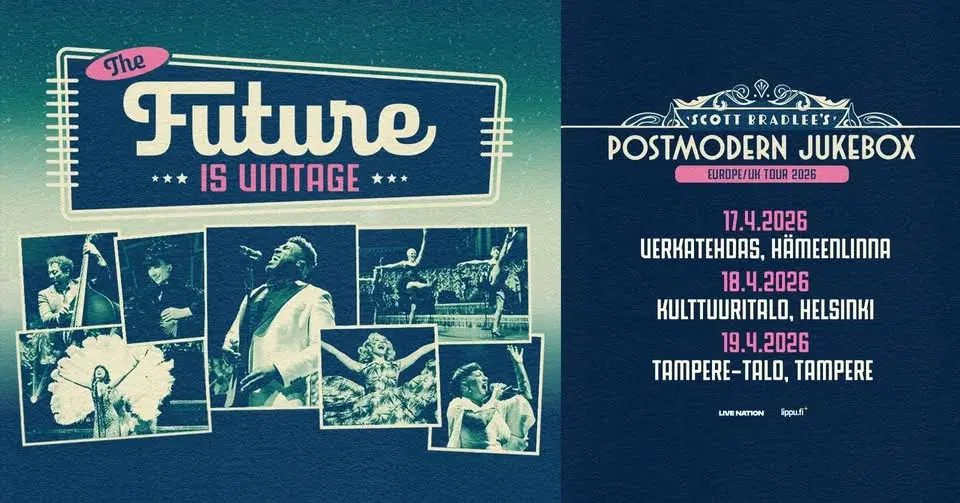 Scott Bradlee's Postmodern Jukebox (US): The Future Is Vintage, Tampere-talo, Tampere 19.4.2026
