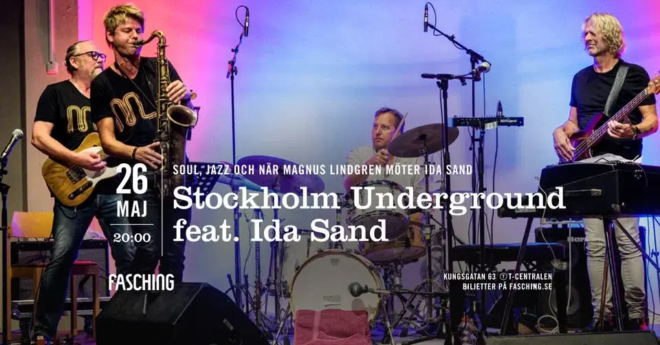 Stockholm Underground feat. Ida Sand | Fasching, Stockholm