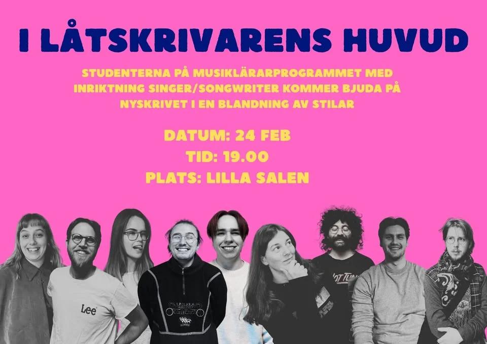 Konsert | I låtskrivarens huvud