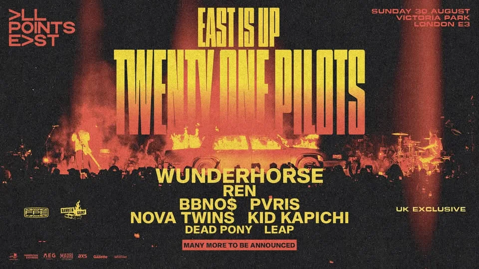 Twenty One Pilots headline All Points East 2026