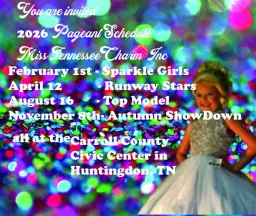 Miss Tennessee Charm Top Model Beauty Pageant