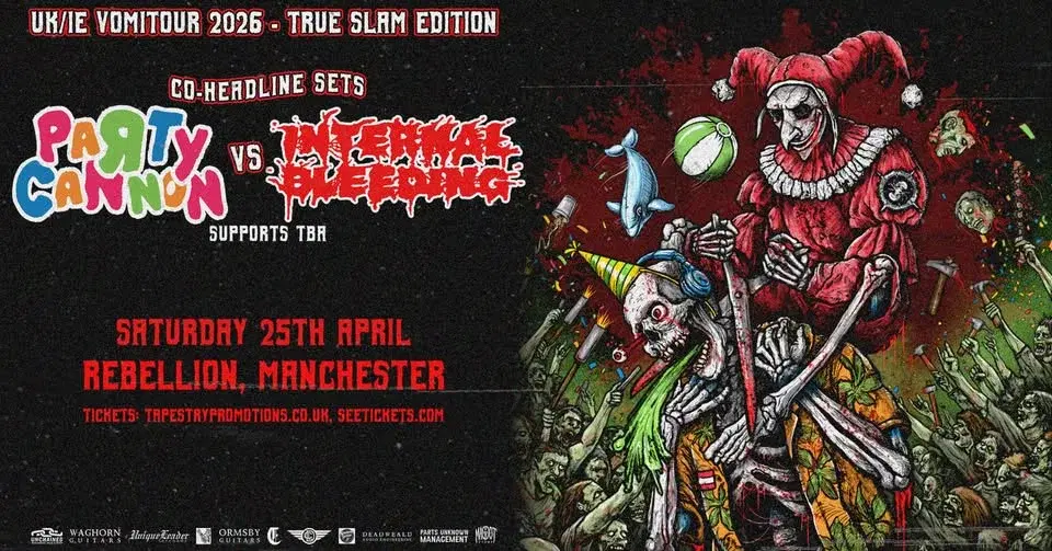 Party Cannon + Internal Bleeding - Manchester