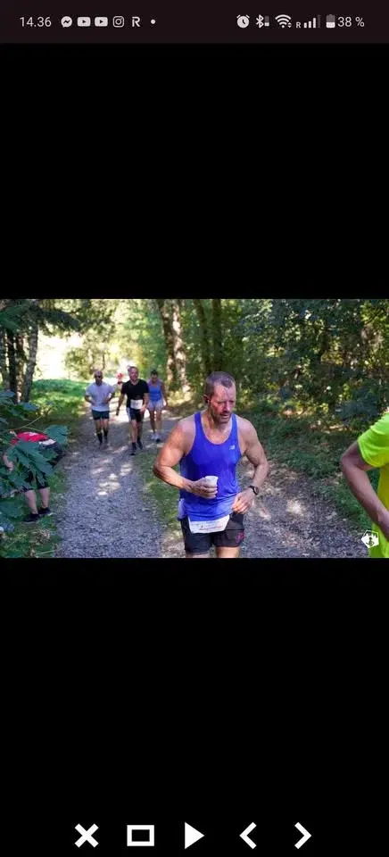 Udendørs træning i Lyngby -Kanalvejsparken