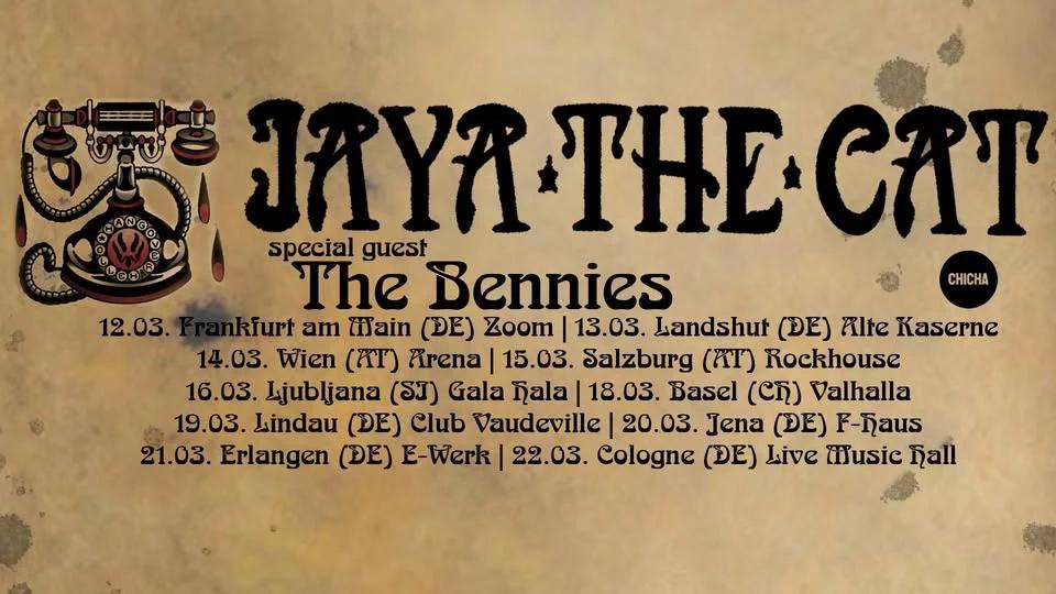 Jaya The Cat + The Bennies I Arena Wien