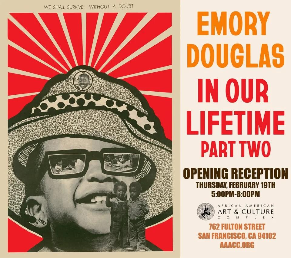 Opening Reception: Emory Douglas: In Our Lifetime Pt. 2