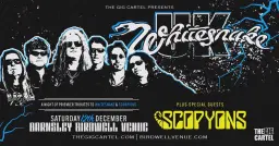 Whitesnake Uk + Scopyons // Barnsley Birdwell Venue