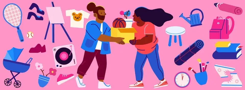 Promenadloppis i Norra Ängby