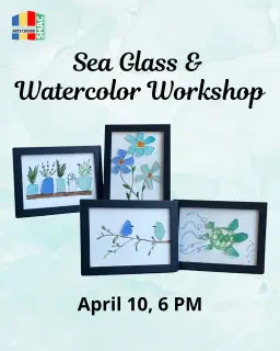 Sea Glass & Watercolor Workshop