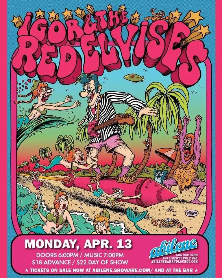 Special Monday Night Show with Igor & The Red Elvises