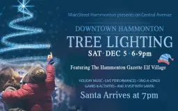 Downtown Hammonton Tree Lighting