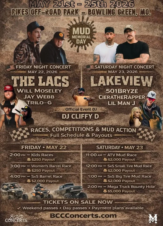 Mud Memorial Day 2026 - Pike's Off-Road Park