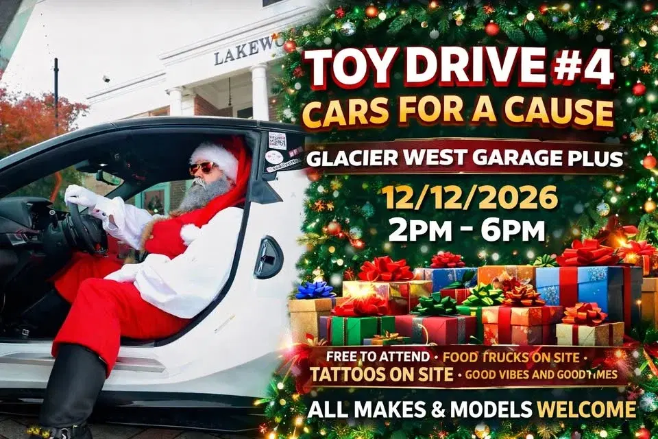 TOY DRIVE #4 CARS FOR A CAUSE