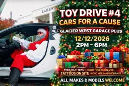 TOY DRIVE #4 CARS FOR A CAUSE