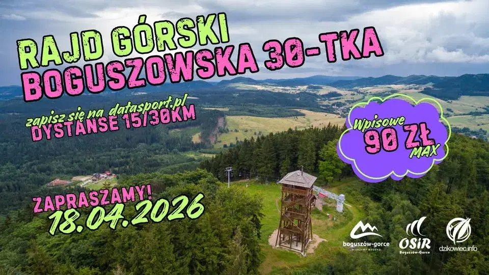 1.Rajd górski "Boguszowska 30-tka"