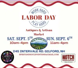 Labor Day Antiques & Artisan Market