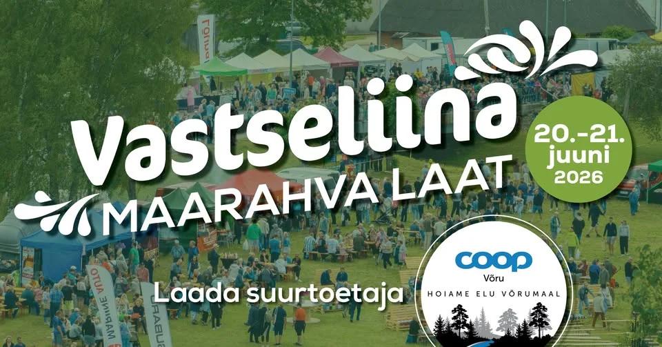 Vastseliina Maarahva laat 2026