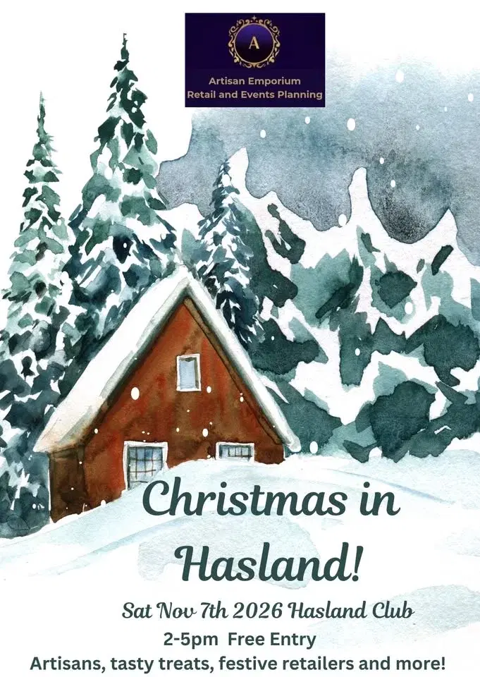 Christmas in Hasland (Festive Artisan Fayre)